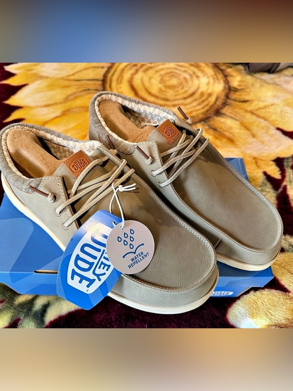 Paul Classic Taupe Grey Men's Hey Dudes